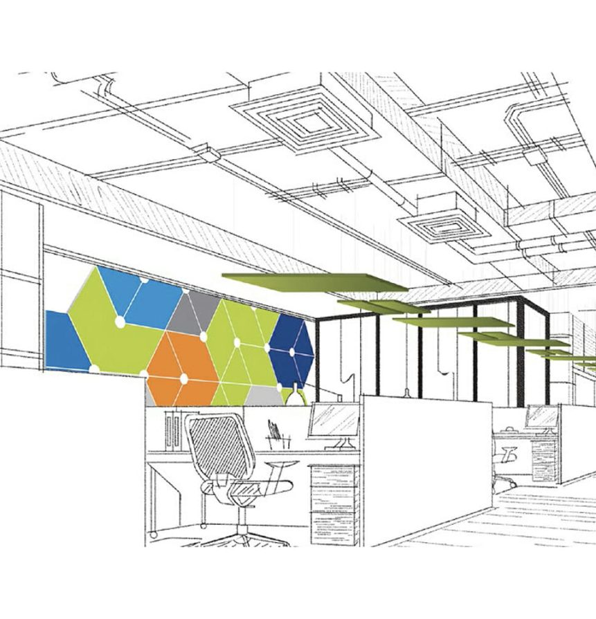 1.1 ACOUPANEL Acoustic Ceiling