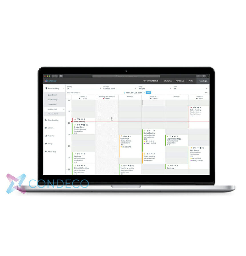 1.2 CONDECO Meeting Space Booking Software