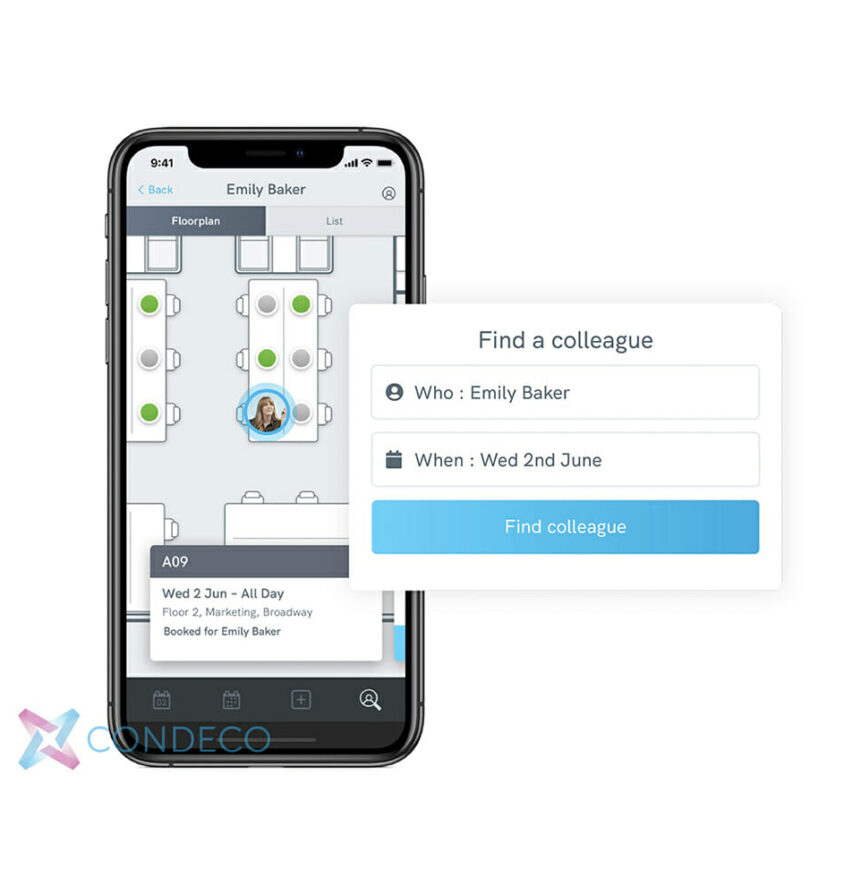 1.2 CONDECO Personal Space Booking Software