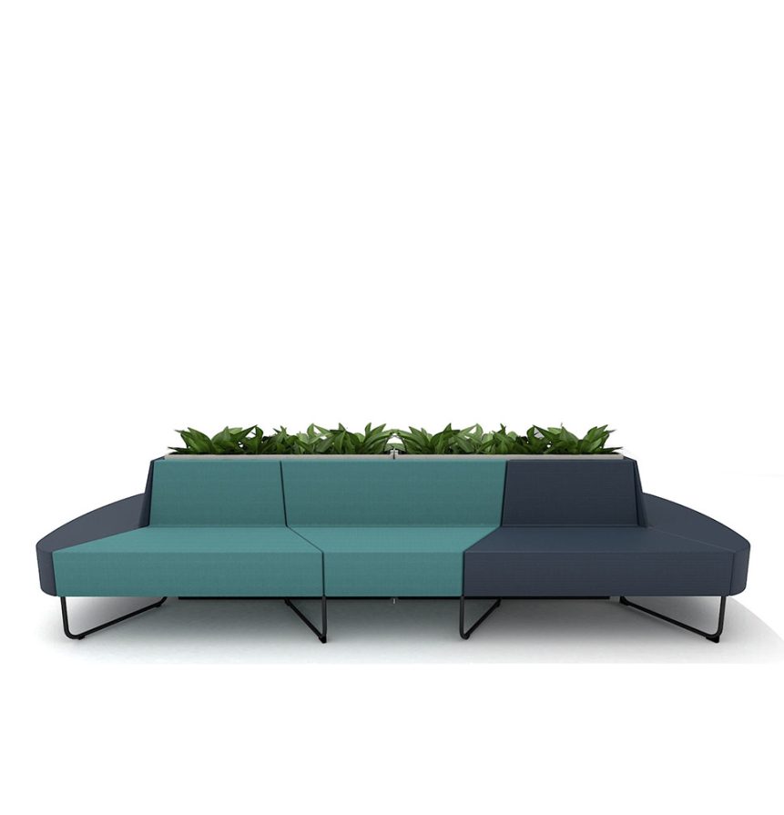 mira modular lounge seating